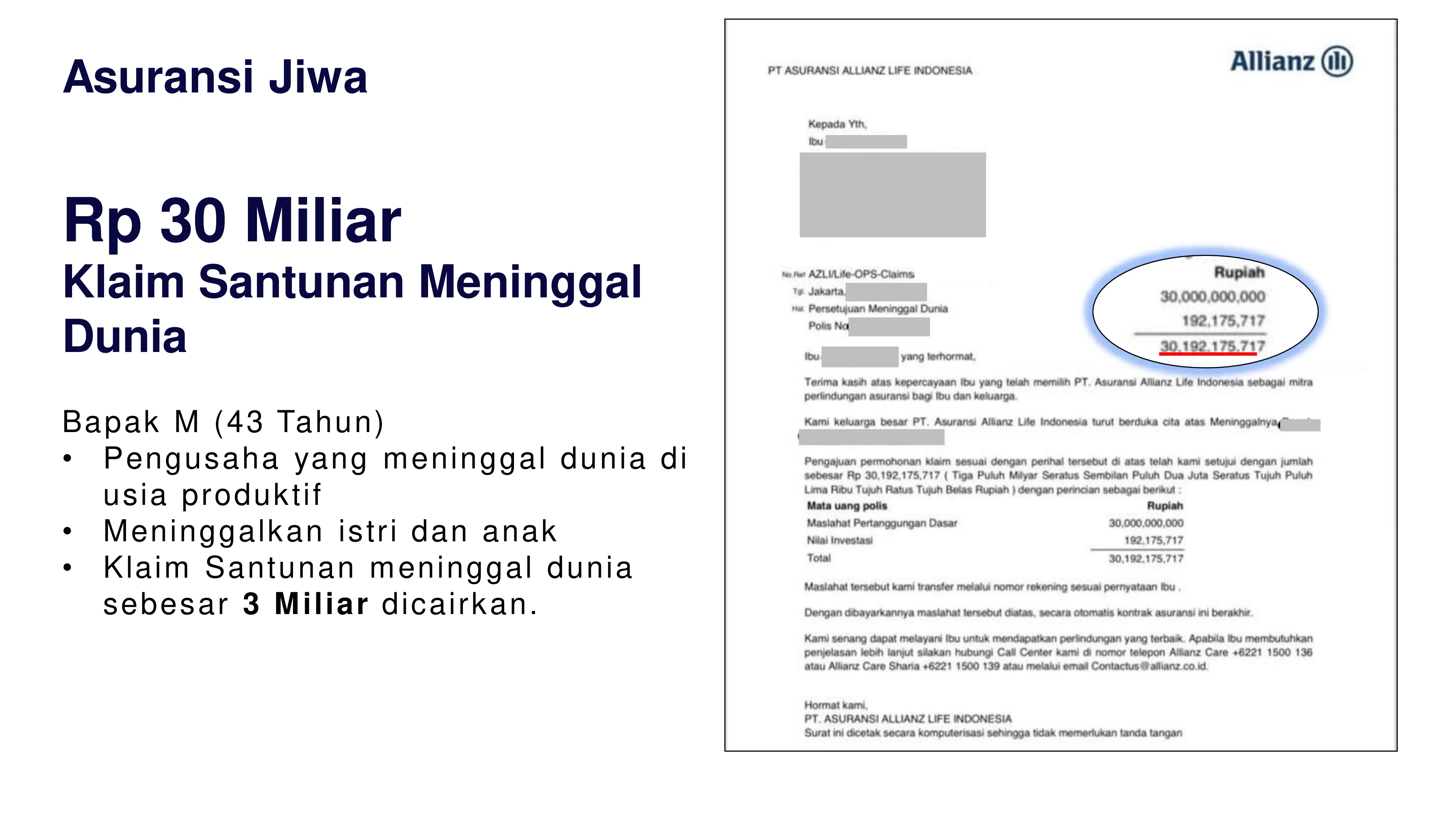 Bukti klaim asuransi 1